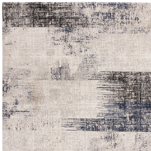Lyza Rug Lines Blue Rug